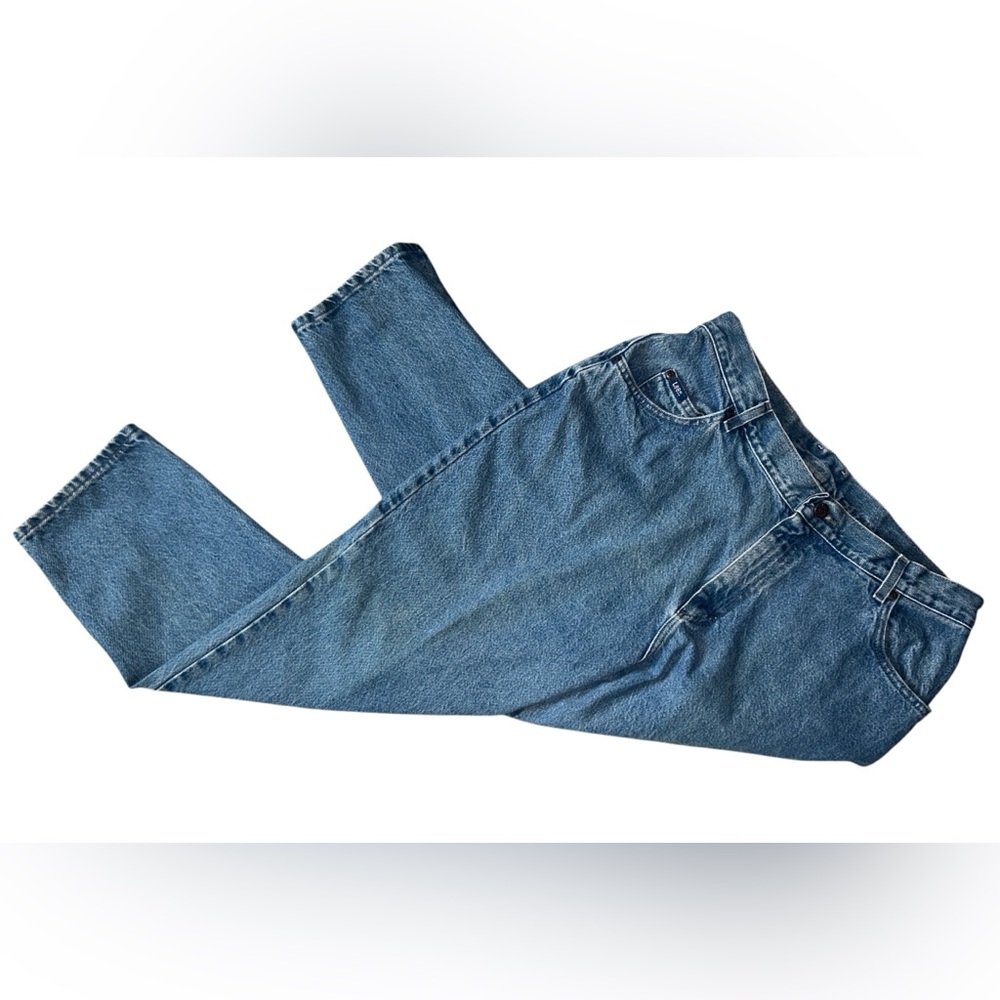 Mom Jeans 90s Y2K Lee Made in USA 100% Cotton Vintage Americana Size 18SP